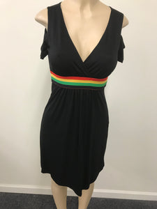 Short black Rasta Wear Dresses (Wholesale)
